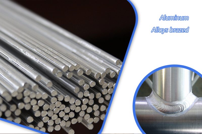 How are aluminum and aluminum alloys brazed together？